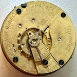 * 1886 18S Elgin Gr. 96 M. 4 7J Gilt Pocket Watch Movement Parts To Fix L5. Fixed Price $34.99.