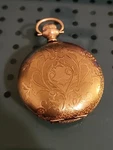 1900 Hampden Hunting Case Grade Special Railway 21J Gold Jewel Settings Ex. Fine. Fixed Price $836.00.
