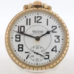 Vintage 16S 1941 Waltham Vanguard Jewel Railroad Pocket Watch 1623 10K Rgp. Fixed Price $350.30.
