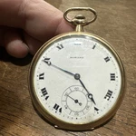 Howard Hinged (keystone) Series Pocket Watch, 12S, 17 J Thin Model Ygf Case. Fixed Price $460.00.