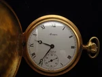 Vtg Arnex Swiss 17 Jewels Full Hunter Pocket Watch 1950'S Runs Great - Near Mint. Fixed Price $89.00.
