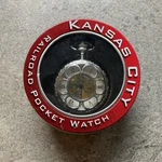 Kansas City Railroad Pocket Watch 26' Inch Chain Inspired By Jesse James S2. Fixed Price $11.01.