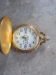 Jean Cardot 17 Jewel Pocket Watch Hunter. Fixed Price $24.95.