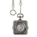 American Coin Treasures Buffalo Nickel Pocket Watch Silver. Fixed Price $32.99.
