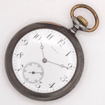 Vintage Tiffany & Co. Triple-signed 47 X 65.5 Mm Gunmetal Antique Pocket Watch. Fixed Price $295.00.