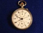Heuer Schaltradchronograph 2 Reg Pocket Chronograph, Cal 19"' Series 990A. Fixed Price $3950.00.