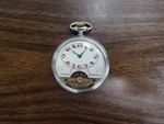 Vintage Hebdomas 8 Jours Days Swiss Pocket Watch Runs. Fixed Price $319.99.