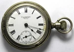 1900 New York Standard Grade 60 18S 7J Pocket Watch - Broken Case Parts/repair. Fixed Price $44.99.