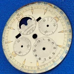 Universal Geneve Tri-compax Moon Phase Chronograph Dial 31.8MM Vintag. Fixed Price $475.00.