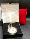 Authentic Models Reproduction Of Victorian Brass Pocket Watch - Vgc & Working. Fixed Price $53.80.