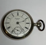 American Waltham Appleton Tracy & Co. Pocket Watch Mass Silverode Philadelphia. Fixed Price $149.99.