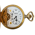 Antique 50MM Arnex Hebdomas Open Balance Mechanical Hunter Pocket Watch Swiss. Fixed Price $372.90.