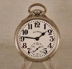Illinois 163A Elinvar "bunn Special 60-HR. 23J 14K Gf Of 16S Rr Pocket Watch. Fixed Price $4200.00.