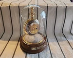 Franklin Mint John Wayne Collector Pocket Watch With Stand, Dome & Chain. Fixed Price $48.00.