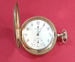 Vintage New York Standard Watch Co. Pocket 12S 1910 Full Hunter Case. Fixed Price $275.00.