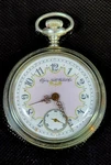Antique Elgin Nat Watch Co 15 Jewel Pocket Running Fancy Dial 1897. Fixed Price $375.00.