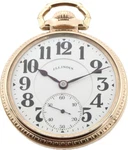 Antique 16 Size Illinois Mechanical Railroad Pocket Watch Bunn Special. Fixed Price $418.10.