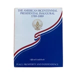 1789-1989 George Bush Presidential Inaugural Official Guidebook. Fixed Price $14.95.