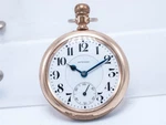 1908 - Howard Series 5 16S 19J Adj Crescent Extra Gf Pocket Watch Runs Well. Fixed Price $347.09.