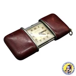 Movado Pocket Watch Chronometre Ermeto Manual Winding Leather Travel Vintage. Fixed Price $865.07.