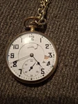 Illinois 17 Jewels Gold Filled Mechanical Vintage Pocket Watch Yellow. Fixed Price $210.00.