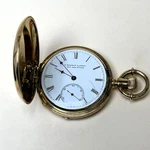 Incredible Antique E. Howard Boston 18K Yellow Gold V Series Pocket Watch, Circa. Fixed Price $9500.00.