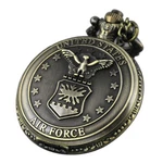 Vigoroso Vintage Retro Pocket Watch United States Air Force Large, Bronze. Fixed Price $24.58.
