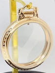 Size 16S Cwcco, Usa Display Clear Back, Bar Over Crown Boc Pocket Watch Case Rgp. Fixed Price $295.00.