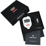 Nwt Supreme Tag Heuer FW18 Red Box Logo Pocket Pro Stopwatch Authentic. Fixed Price $299.00.