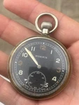 Wwii Moeris Gstp Military Black Dial Pocket Watch Available Worldwide. Fixed Price $100.52.