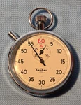 Vintage Hanhart Jewel Shockproof 1/5 Sec Stopwatch. Fixed Price $59.99.