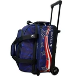 Bowling Ball Double Roller U.s. Stars&stripes Deluxe Bag Oversized Access Pocket. Fixed Price $108.99.