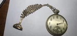 Antique Illinois 12S 17J James Garfield Pocket Watch 25YR 14KGF Wadsworth Case. Fixed Price $319.00.