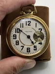 Rare Vintage (1894-95) Waltham Crescent Street Pocket Watch For Parts Repairs. Fixed Price $120.00.