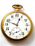 Vintage Illinois 21 Jewel Pocket Watch, 1920'S, Watches. Fixed Price $455.00.