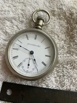 Antique Large Atlas Pocket Watch Oresilver Case Beautiful. Fixed Price $199.99.