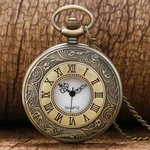 Vintage Style Pocket Watch, Hollow Roman Numerals Unique Gift Idea. Fixed Price $19.95.