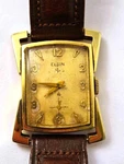 Vintage Elgin Men's Wrist Watch, 1950'S, Watches. Fixed Price $350.00.