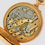 Vacheron Constantin Geneve 18K Solid Gold Chronograph Of Pocket Watch 53MM. Fixed Price $9500.00.