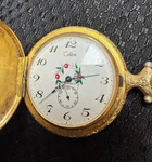 Colibri Half Hunter Deer Pocket Watch - 17 Jewel Read. Fixed Price $34.18.