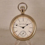 116 Years Old Elgin "349" 21J Swing-out Open Face 18S Great Pocket Watch. Fixed Price $495.00.