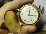 Vintage Bulova Caravelle 890-1 Pocket Watch... Ancre De Precision Runs Well. Fixed Price $125.00.