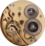 Antique Iwc International Co. 17 Jewel Mechanical Hunter Pocket Watch Movement. Fixed Price $214.70.