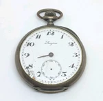 Vtg Longines 7 Grands Prix 800 Silver 18.69N Mechanical Pocket Watch For Repair. Fixed Price $149.99.