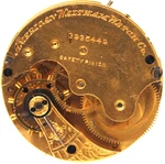 1889 Waltham Pocket Watch Movement 3935449 Grade: Seaside 6S 7J (qm). Fixed Price $19.95.
