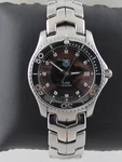 WJ1113.BA0575 Tag Heuer Link Mens Black Diamond Dial Steel Quartz Watch. Fixed Price $1395.00.