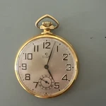 Vintage Elgin 17 Jewel Pocket Watch Gold Filled Chain. Base Metal. Fixed Price $200.00.