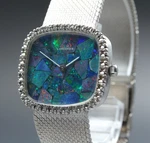 Rare!! Longines CAL.528 Opal Mosaic Hand-winding 30MM Women's Vintage Watch Jp. Fixed Price $1499.99.