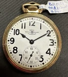 1951 Ball 16S 21 Jewel Grade 999B Gold Filled Railroad Pocket Watch Wow. Fixed Price $497.00.