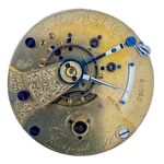Antique 18S 1878 Rockford 9 Jewel Key Wind Pocket Watch Movement Usa. Fixed Price $129.95.